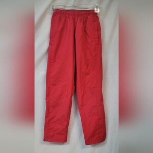 Sport Tek Size YS, Red Wind/Travel Pants- Excellent Condition